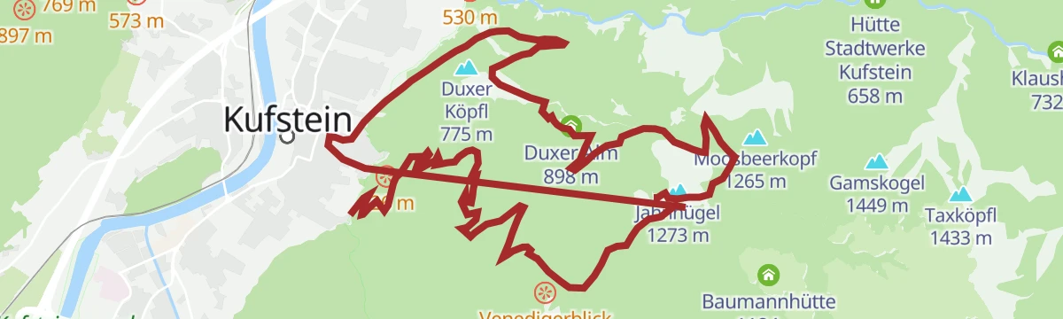 Route map: 310 | Große Stadtberg-Runde